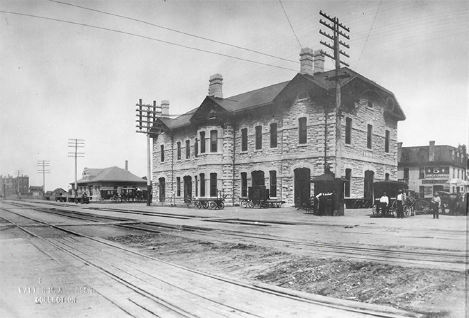 Sante Fe Emporia Depot, Circa 1900