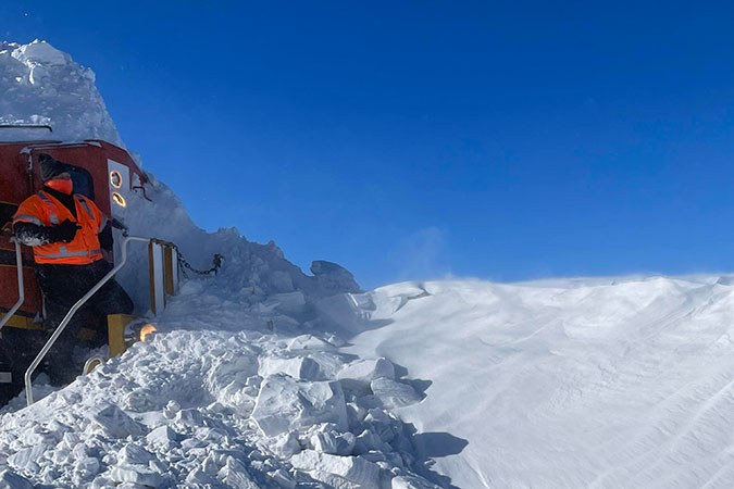 Even at winter’s worst, we’re prepared!  Even at winter’s worst, we’re prepared!