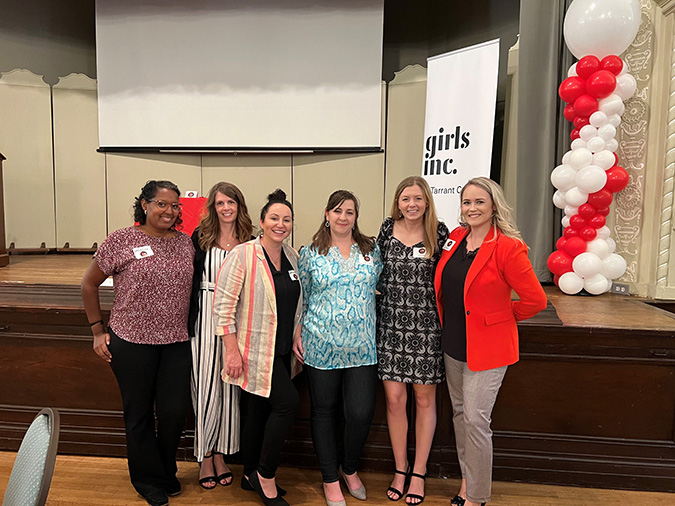 The Women’s Network at a Girls Inc. event.