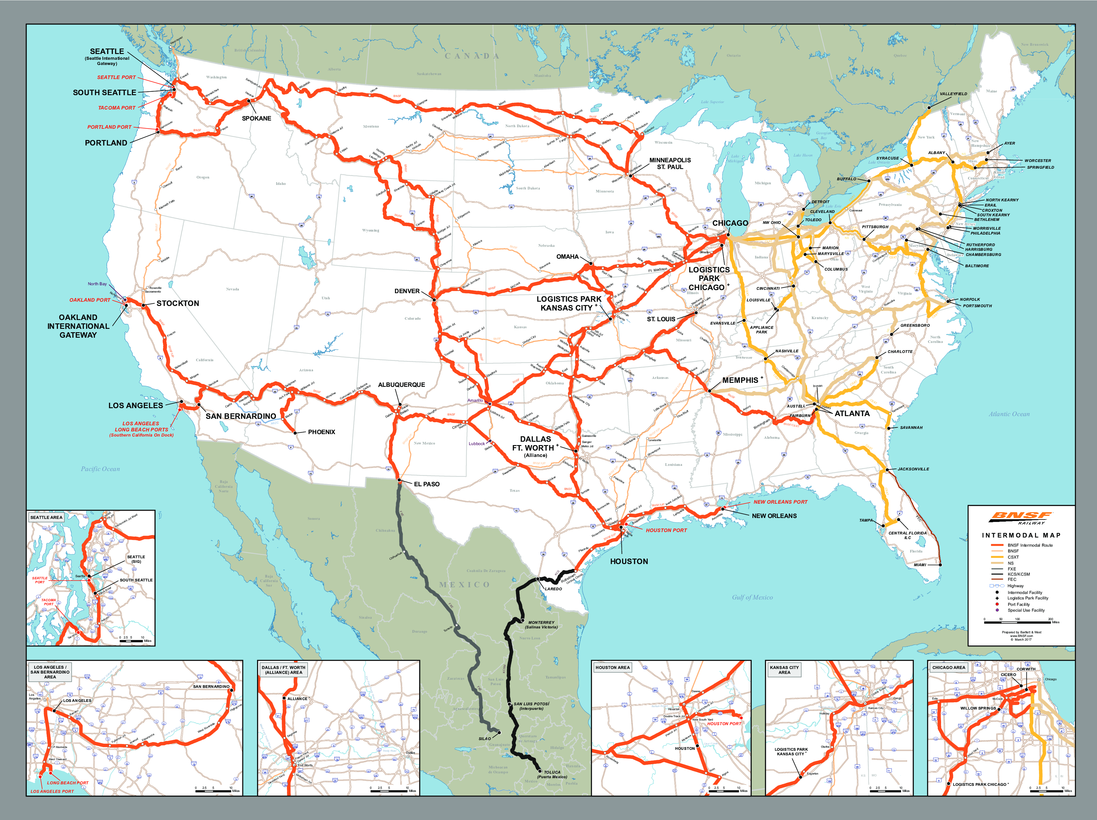 Map Of Bnsf Rail Lines 2025 Schedule 1